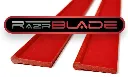 Rode rubber razeblade