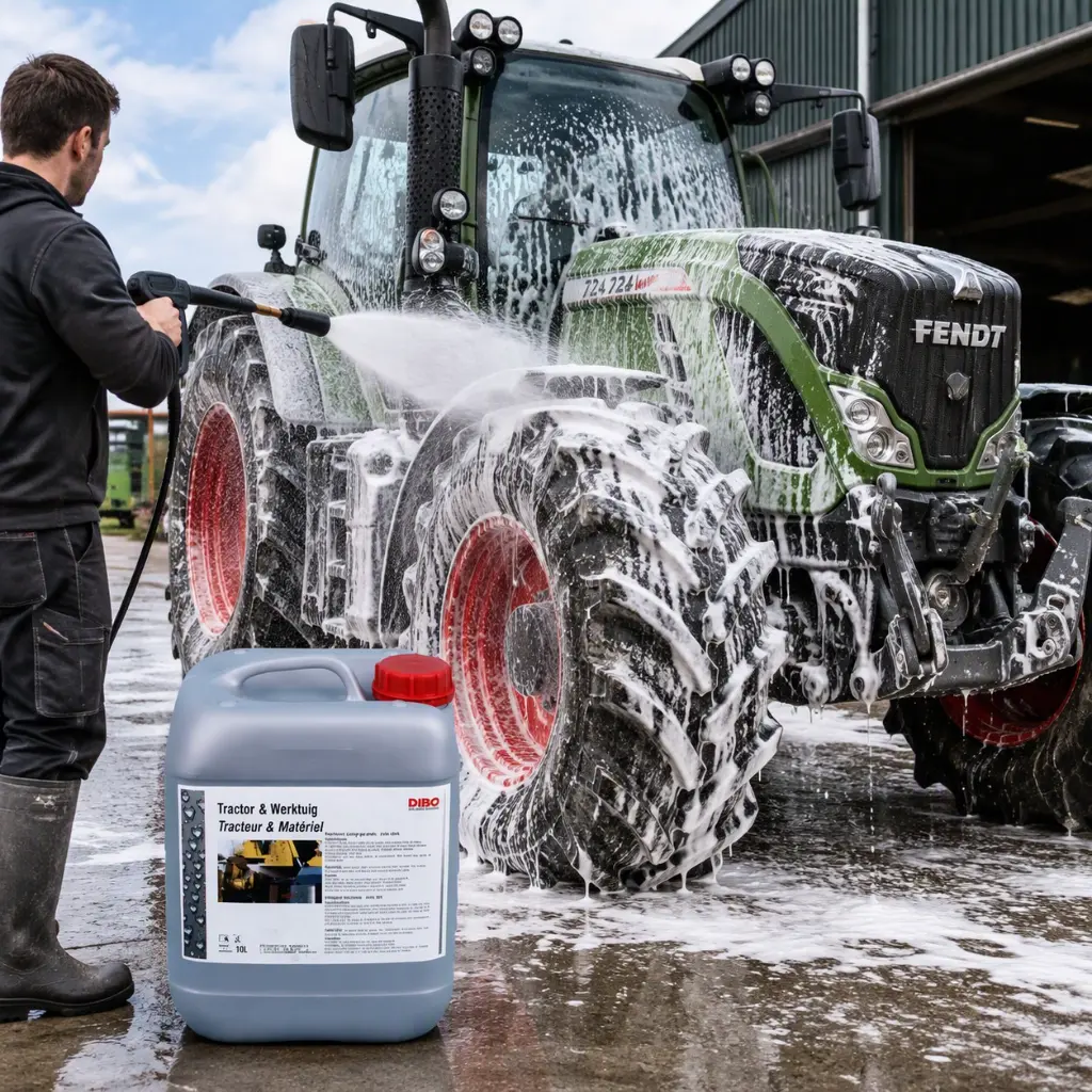 tractor Fendt reiniging