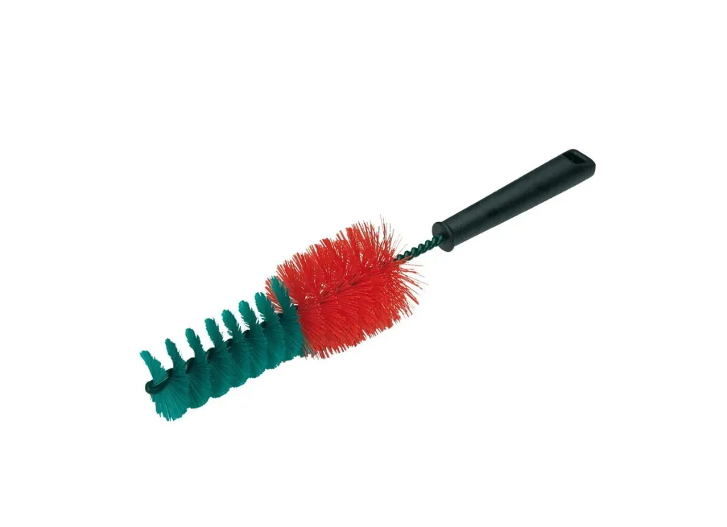 [527001105] VIKAN - Velgenborstel 33 cm, rood/groen