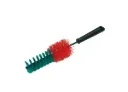 VIKAN - Velgenborstel 33 cm, rood/groen