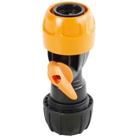 [72745] GF - koppeling koppelstuk met kraan (12mm)