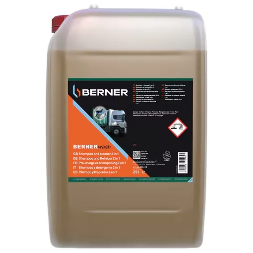 [408478] BERNER - SHAMPOO & REINIGER 2-IN-1 25L