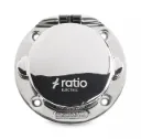 RATIO - MP-inlet buitenstekker RVS 16A 230V