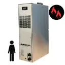 PRO - Diesel heater 1 persoon met anti-vries functie in RVS omkasting