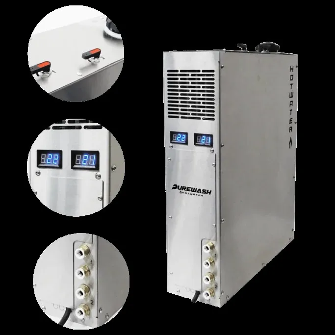 PRO - Diesel heater 2 personen met anti-vries functie in RVS omkasting