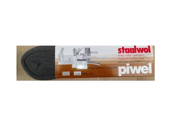 FIJN STAALWOL N°000 200g netto