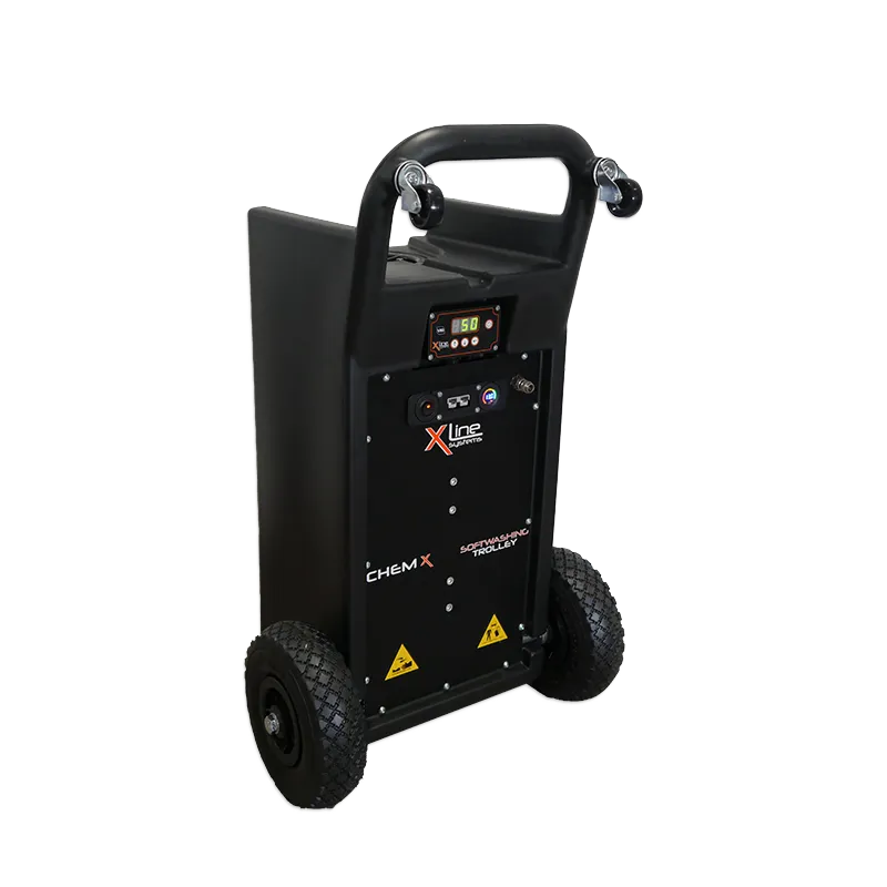 XLINE - Softwash Chemie Trolley 45ltr.  (zwart) (Standaard V16)
