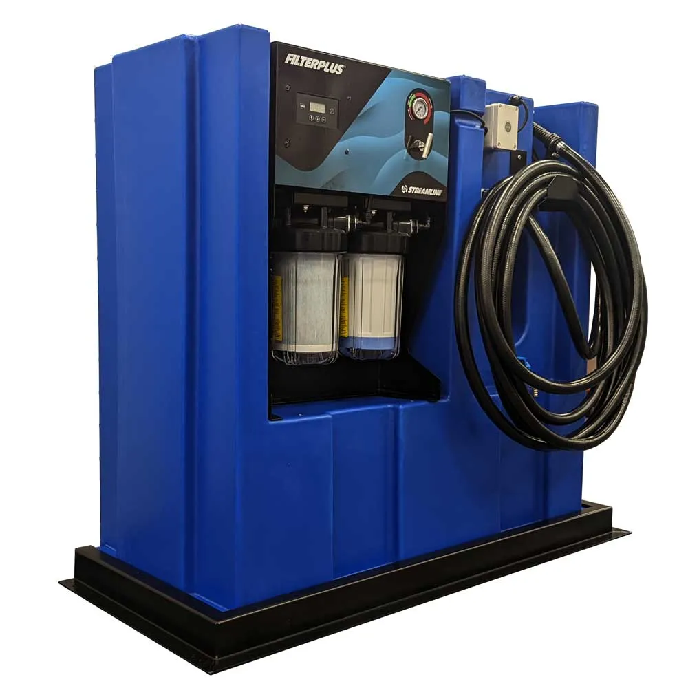 STREAMLINE - compleet static filtersysteem met tank (650 liter)